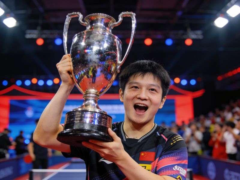 Wang Chuqin Defeats Hugo to Win the Championship After a Tense Final