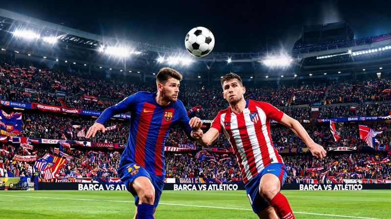 Barcelona vs Atletico Madrid: A Tactical Rivalry Built on Pressure and Precision